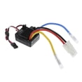 thumbnail image 3 of TFixol WP-1060-RTR Waterproof Brushed 2S-3S 60A ESC for 1/10 Tamiya Traxxas Redcat HSP HPI RC Car, 3 of 7