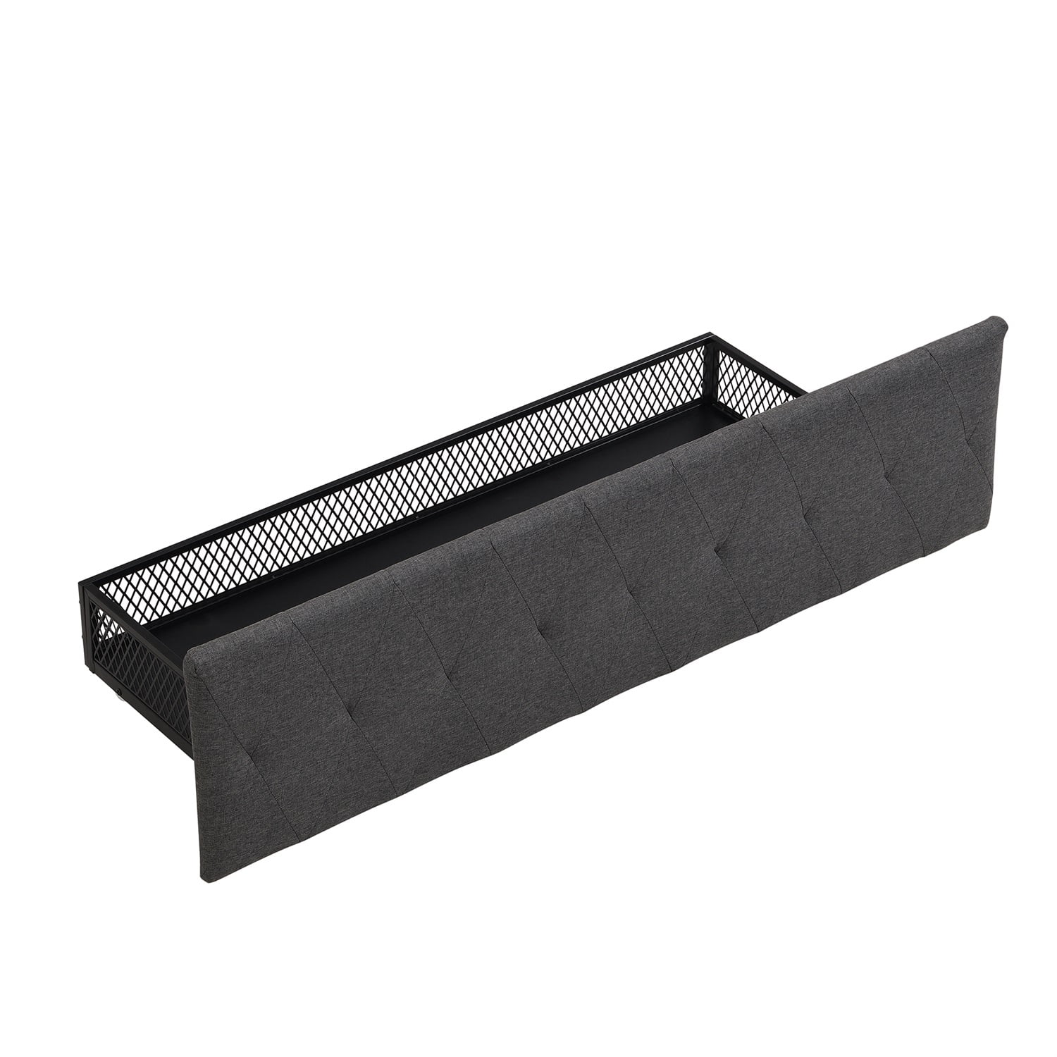 Kadyn Full Bed Frame Heavy Duty, Metal Platform Bed Frame, Sturdy Steel Frame, Support Up to 400lbs, No Box Spring Needed, Noise-free, Easy Assembly, Gray&Full Kadyn Full Bed Frame Heavy Duty, Metal Platform Bed Frame, Sturdy Steel Frame, Support Up to 400lbs, No Box Spring Needed, Noise-free, Easy Assembly, Gray&Full