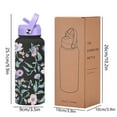 thumbnail image 2 of Sports-Themed Insulated Water Bottle with Straw Lid, 32 oz Durable Stainless Steel, Leak-Proof, BPA-Free, 2 of 4