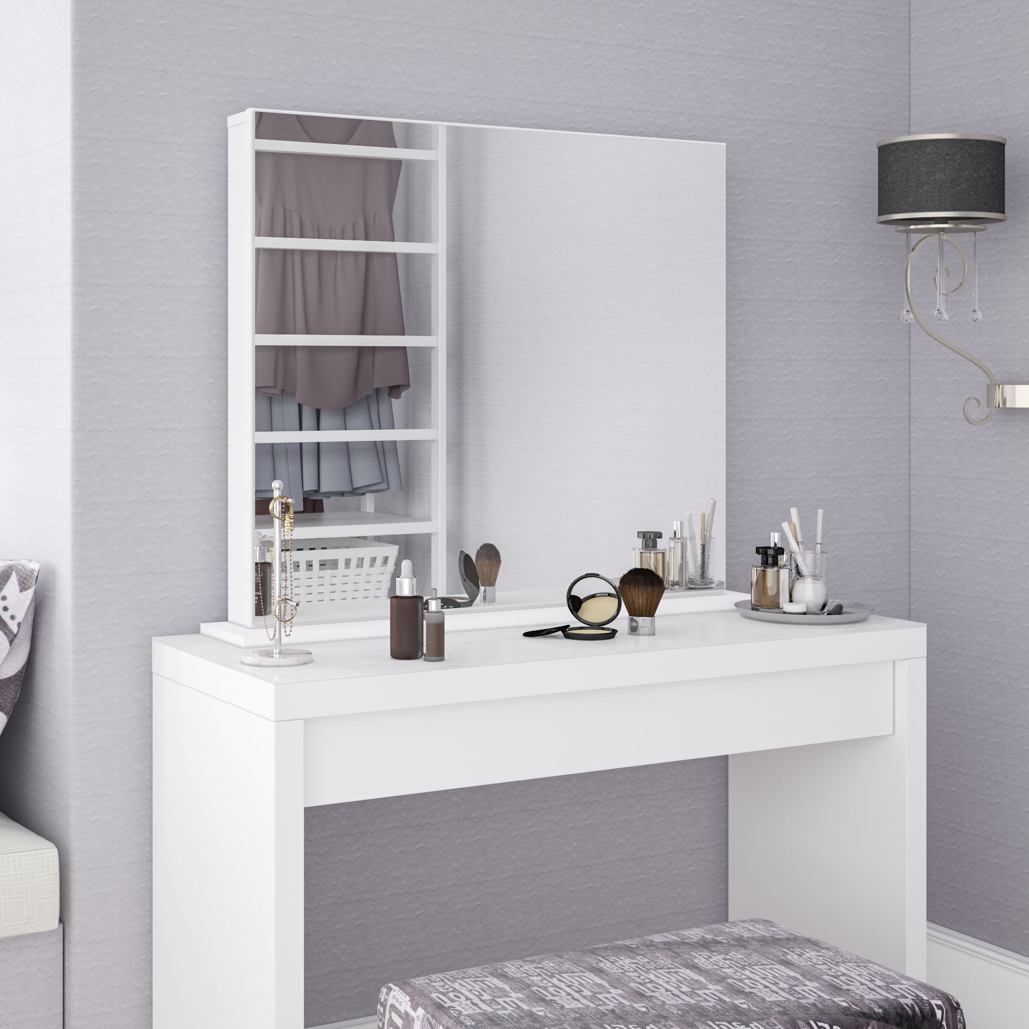 Ember Interiors Juno Vanity Mirror with High-Quality Glass and Modern Design