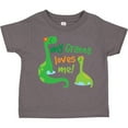 thumbnail image 3 of Inktastic My Granna Loves Me Grandson Boys Toddler T-Shirt, 3 of 5