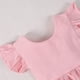 thumbnail image 5 of Vestido CM C&M WODRO rosa de algodón y lino para niños de 5 a 6 años, 5 of 7