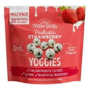 Nature's Garden Probiotic Yoggie Bites, 1.31 Pound Bag Strawberry Yogurt Covered Snack, 30 Pack
