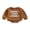 Brown Style 1, variant on Thanksgiving Baby Boy Outfit Little Turkey/Gobble Print Romper Sweatshirt 6 12 18 24 Months Fall Winter Clothes