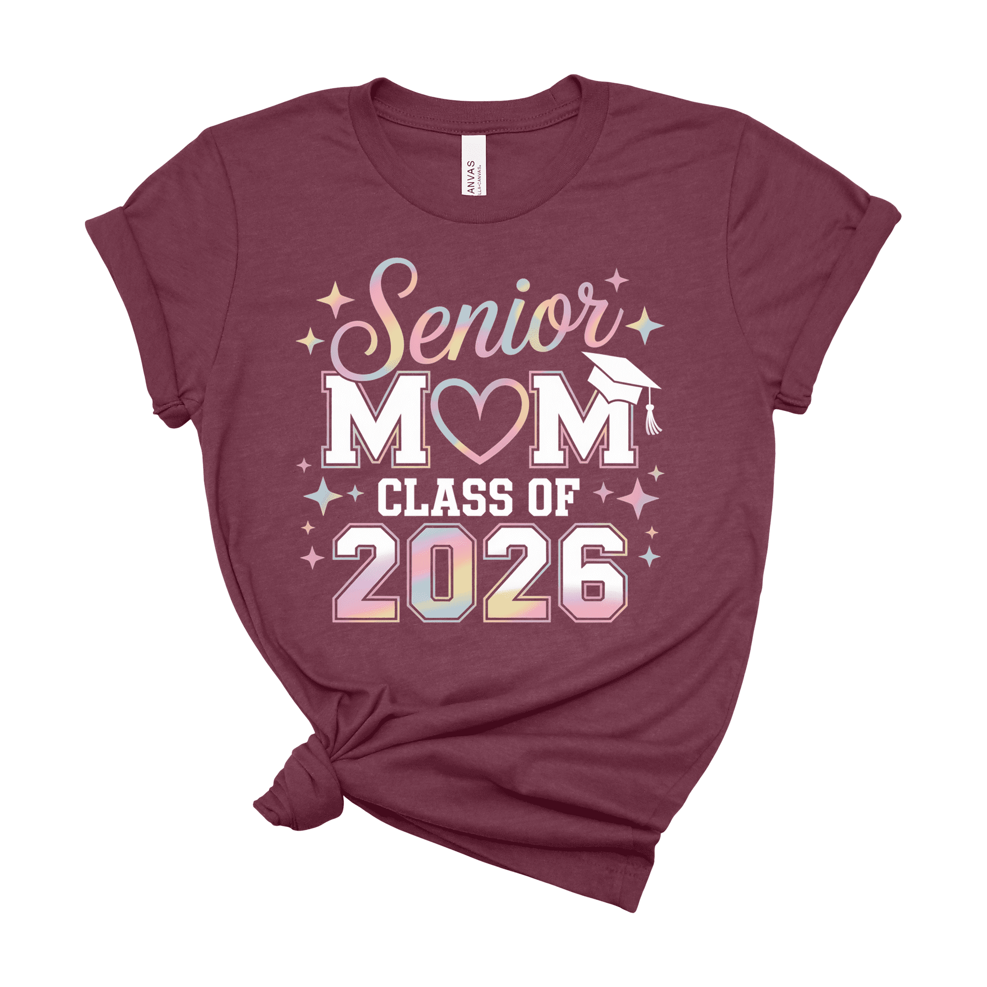 Senior Mom Class of 2026 T-Shirt Proud Graduation Mom Shirt 2026 Senior Mom Gift Tee Class of 2026 Mom Apparel