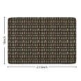 thumbnail image 5 of Dark Brown Bigfoot and Tree Flannel Non Slip Door Rugs,Washable Door Mats Indoor,Decorative Door Mats,Dirt-Resistant and Absorbent Doormat for Entrance,Bedroom,Kitchen,Bathroom,23.5"x16", 5 of 5