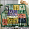 thumbnail image 2 of Sowide Plant Blanket for Plant Lovers, Plant Gift for People Who Love Gardening, Soft Fleece Blanket Throw Unique Gift, Comfy Lightweight Fuzzy Plush Gift for Women Men Friends, Couch Nap Bed(60"x80"), 2 of 8
