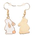 thumbnail image 3 of WEUVEB 2 Pares De Pendientes Mujer Aleación Multicolor Decorativos Para Fiesta Y Uso Diario, 3 of 6