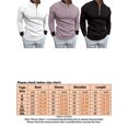 thumbnail image 2 of LUXUR Mens Crew Neck Pullover Athletic Running Tee White S, 2 of 3