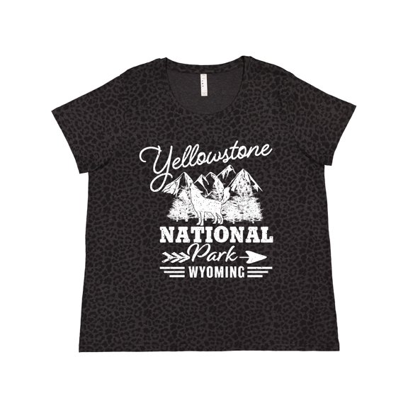 Inktastic Wyoming Yellowstone National Park Women's Plus Size T-Shirt