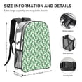 thumbnail image 4 of Easygdp Dinosaurs on Roller Skater Clear Backpack, Transparent Bookbag for School for Women Men, Capacity Clear Bag for College, Travel, 4 of 7