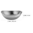 thumbnail image 2 of Miangastore 1Pc Fruit Bowl Household Salad Bowl Barbecue Sauce Bowl Multipurpose Tableware, 2 of 9