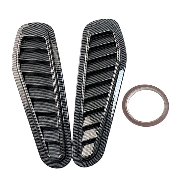 2 uds accesorios decorativos para entrada de flujo de aire para coche capó Universal capó de ventilación Estilo B Sharpla