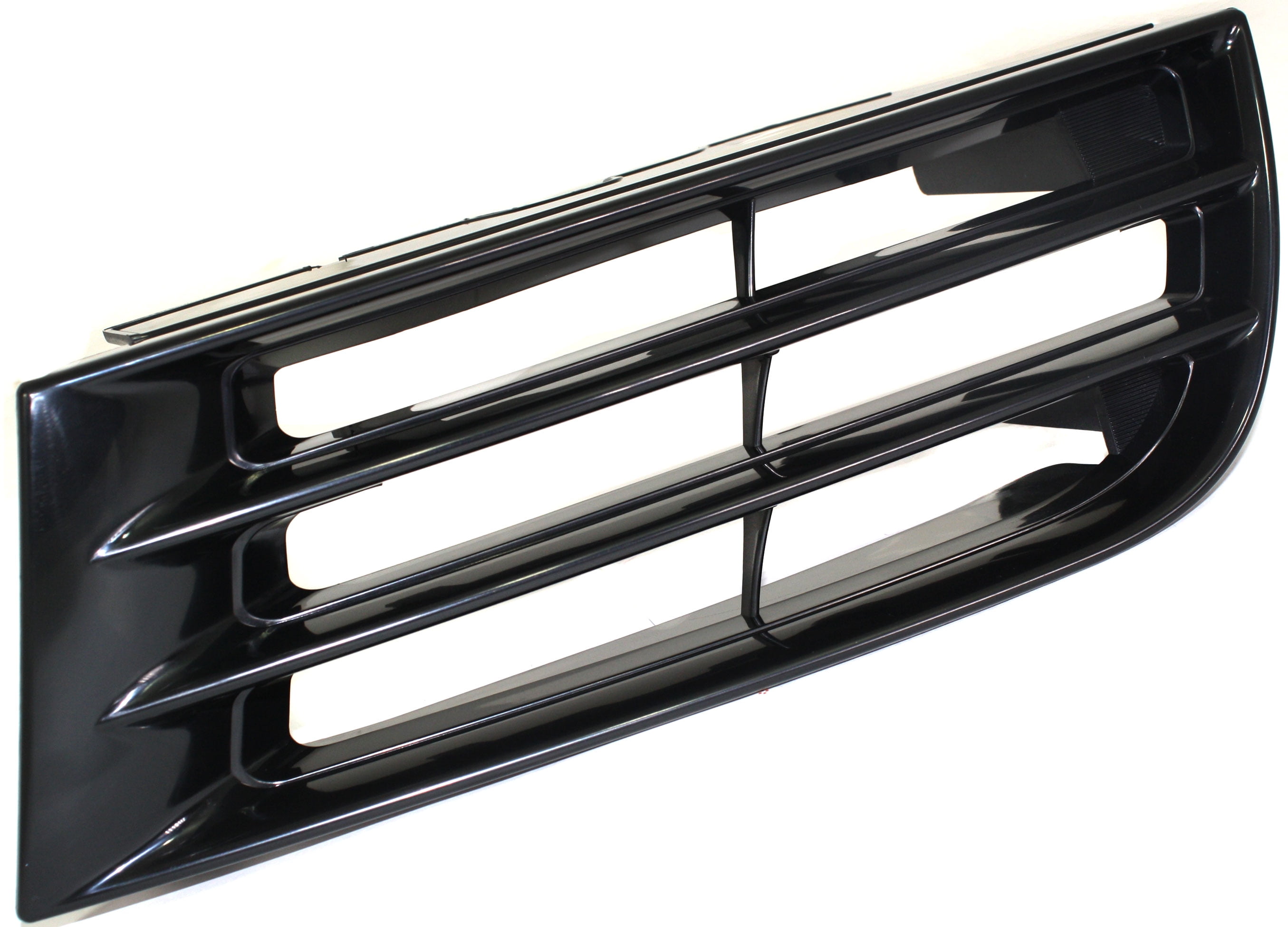 Grille Assembly Compatible With 2002-2003 Mitsubishi Galant Right Passenger Black Shell and Insert