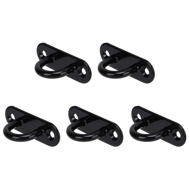 Placa de ojo de 5 piezas, acero inoxidable, gancho de techo pesado, almohadilla, Montaje en la pared de hardware Colgante para el bote marino de hamaca de yoga.
