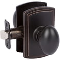thumbnail image 2 of Callan Canova Passage Door Knob in Oil Rubbed Bronze Edged, 2 of 2