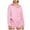 Hot Pink, variant on Kaemgyyd Summer Blouses for Women Button down Long Sleeve Ruched Tops Collared Casual Travel Shirts Fall Fashion Outfits