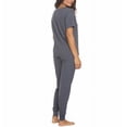 thumbnail image 3 of Felina Womens 3 Piece Pajama Navy Small, 3 of 5