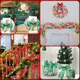 thumbnail image 6 of 2 Rolls 2.5 Inch x 10 Yard Glitter Wire Mesh Ribbon Sparkle Metallic Sequin Wired Ribbon for Crafts Christmas Tree Bows Gift Wrapping Wreath Holiday Decor, 6 of 7