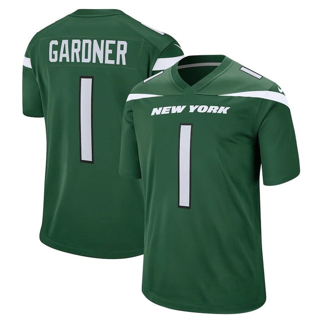 Jets Jersey Embroidered Football Uniform Jets 2# #17 Adams 8# Rodgers 20# Replica Player Name Jersey