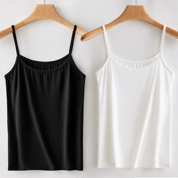 Top blanco Sexy para mujer, camiseta sin mangas informal negra con cuello redondo, Top deportivo de gran tamaño para Fitness, camisolas 2024