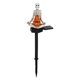 thumbnail image 2 of Lámpara solar de calabaza con forma de calavera para yoga | Decoración solar de Halloween para exteriores | Resina resistente a la intemperie | Fácil instalación con estacas | Decoración festiva, 2 of 8