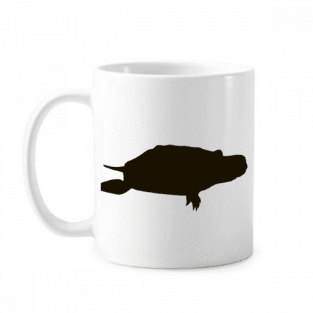

Black Turtle Animal Portrayal Mug Pottery Cerac Coffee Porcelain Cup Tableware