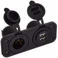 thumbnail image 1 of Panel de toma de corriente Sea-Dog 426505-1 USB doble 4,2 A, 1 of 2