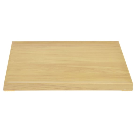 HUBERT Butcher Block Melamine Replacement Top for Rectangular Riser - 10 1/2"L x 6 2/5"W