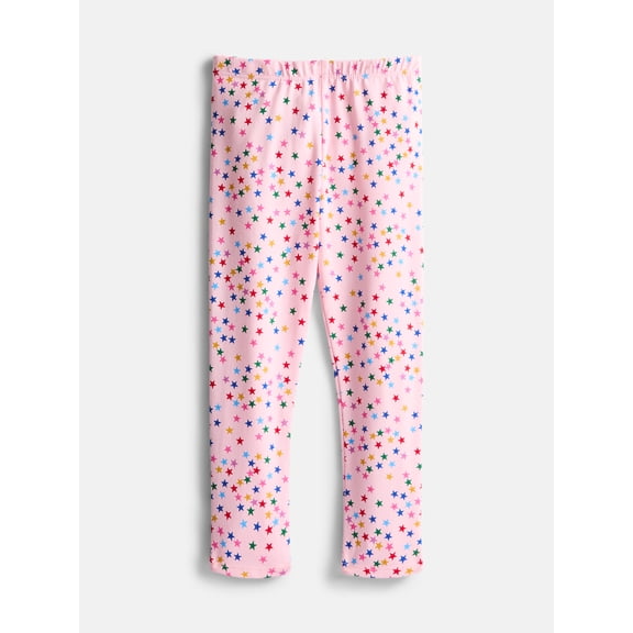Wonder Nation Baby and Toddler Girls Printed Leggings, Sizes 0M-5T
