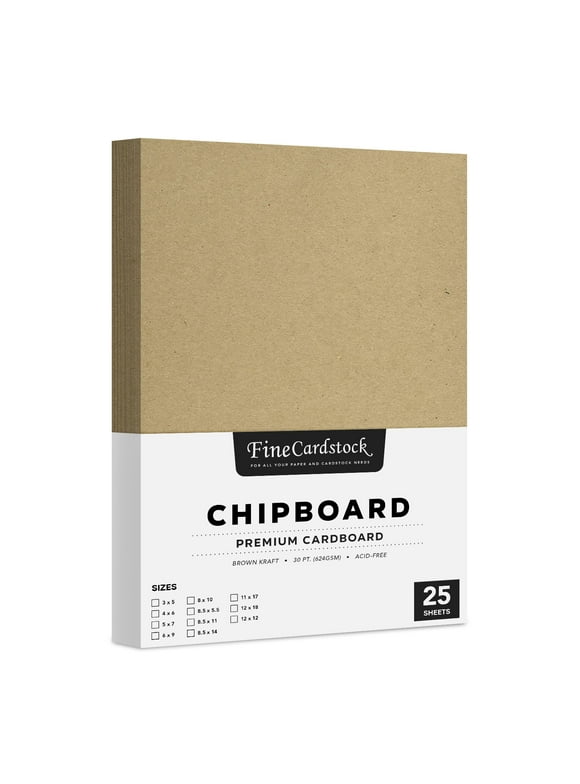 Chipboard in Craft Paper