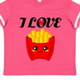 thumbnail image 4 of Inktastic Fry Lover I Love French Fries Boys or Girls Toddler T-Shirt, 4 of 5