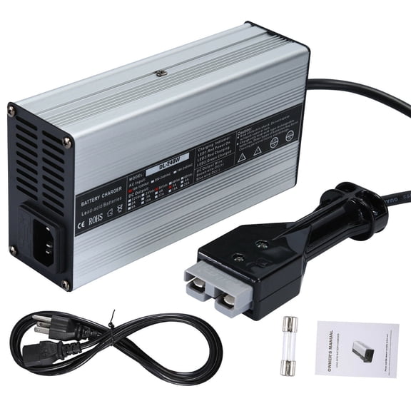 munirater 36 Volt 5 Amp Golf Cart Battery Charger with SB50 Plug Replacement for EZGO Club Car Star DS TXT Marathon