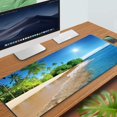 thumbnail image 3 of .x BAT Shadow Rubber Stitched Edges Extended Large Gaming Mouse Pad Office Keyboard Mouse Mat, 3 of 7
