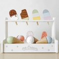 thumbnail image 5 of Casa de Juego de Madera, Cocina, Juguete, Juego de Simulación, Helado, Barbacoa de Frutas, Minijuegos Educativos de Comida para Niños, 5 of 5