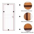 thumbnail image 7 of Unique Bargains Weather Stripping Frameless Silicone Door Bottom Seal Stopper 6.6 Ft Length, 1.8 inch Width, 7 of 7