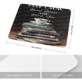 thumbnail image 2 of Mouse Pad with Non Slip Rubber Base, Gaming Mouse Pads, Stitched Edge Mouse Pad for Laptop, Computer, Home, Books and Drink Tea, Funny Book Lover Gift 8x10 Inch, 2 of 7