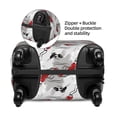 thumbnail image 3 of Bingfone Koi Fish Luggage Cover Washable Suitcase Cover Protector Anti-scratch Suitcase cover Fits 18-32 Inch Luggage, 3 of 8