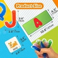 thumbnail image 2 of QJUHUNG Alphabet Sensory Mastermind Kit - Learning & Education Flash Cards for Short Vowel Reading  Sight Words  and Spelling Games - Fidget Toy for Kids‘ Cognitive Development  Perfect C, 2 of 6