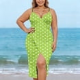 thumbnail image 4 of YHAJDS Women Beach Cover Ups Solid Color Chiffon Scarf Pareo Sarong, 4 of 5