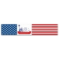 thumbnail image 2 of Chmadoxn 4th of July Table Runner, Independence Day Table Runner Dresser Scarves, July 4th Non-Slip Rectangle Burlap Decor for Home Stars Red and White Check Plaid Tablecloth, 2 of 6