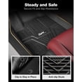thumbnail image 4 of 3W Floor Mats for Honda Accord 2023-2024 Custom Fit Black Car Floor Liner For Honda Accord Hatchback Coupe Sedan (Include Hybrid Model) TPE All Weather, 4 of 5