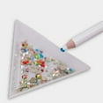 thumbnail image 4 of 20 Pieces Wax Pen Picker Nail Art Rhinestone Picker Wax Pencil Nail Rhinestones Gems Bead Picking Pencil Pick Up Pen Nail Art Crystal Bead Manicure Pen Rhinestones Gem Picker, White, 4 of 5
