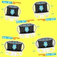 thumbnail image 5 of YORIN Trampolines Outdoor, 1000LBS 10FT Trampoline for Kids and Adults, Backyard Heavy Duty Trampoline with Enclosure Net, Basketball Hoop, Ladder, Birthday Gift, 5 of 8