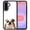 English Bulldog, variant on WIRESTER Shockproof Soft Rubber Cover Case for Google Pixel 10a 6.3" 2026, Black White Tuxedo Cat On Aero Blue Background