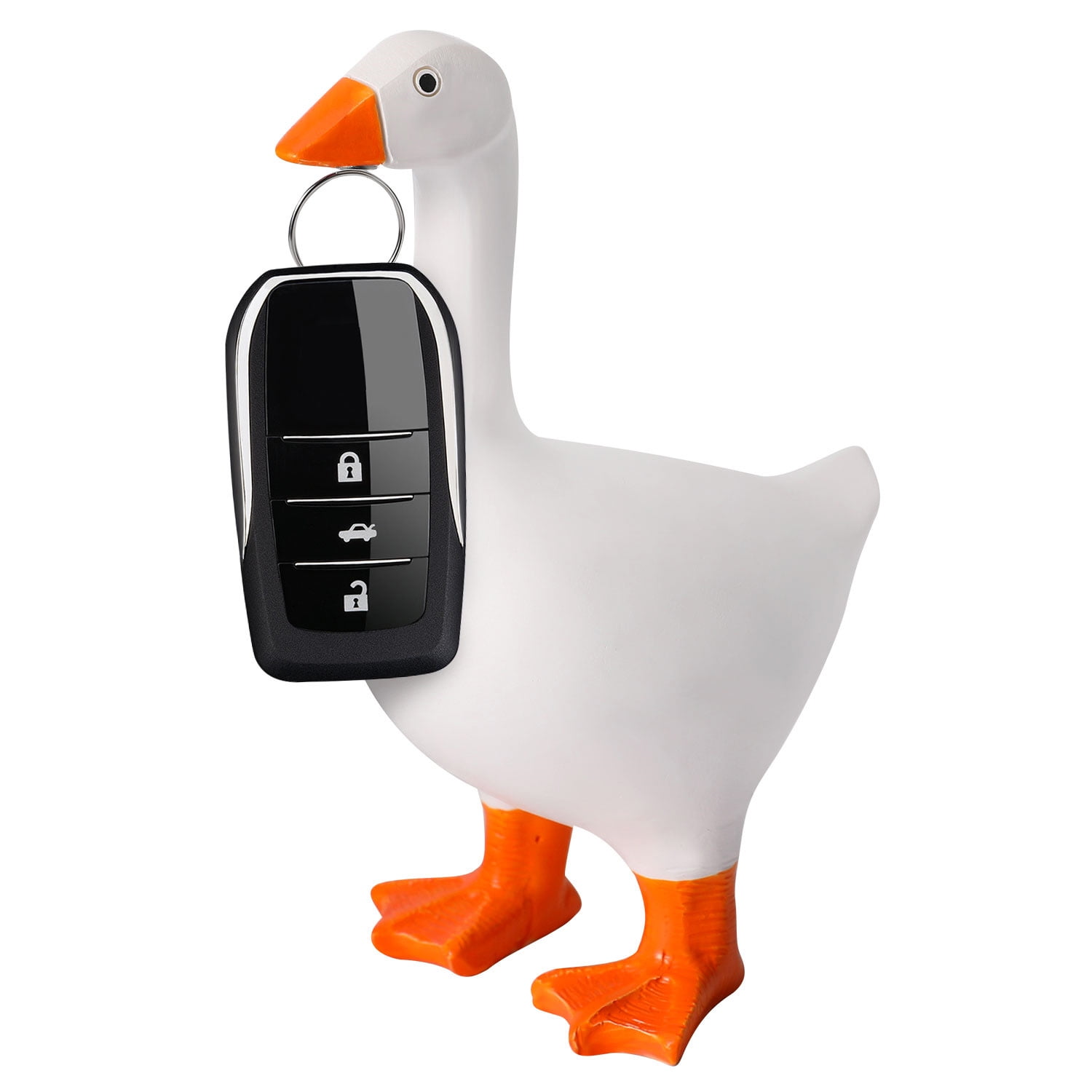 Untitled Goose Key Holder, Cute Duck Goose Key Holder Miniature Tool Holder Key Hanger