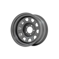 Rough Country Gray Steel Wheel | 15x8 | 5x4.5 | -19mm - RC158545G