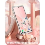 i-Blason Cosmo Series for Samsung Galaxy S23 Ultra 5G (2023 Release), Slim Stylish Protective Case with Built-in Screen Protector (Paint)