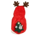 thumbnail image 3 of Pet Christmas Clothes Cute Dog Winter Costume Snap Buttons Closure Funny Warm For Daily For Cat ANGGREK Otros, 3 of 8