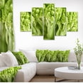 thumbnail image 1 of Fresh Green Romanesco Florets - Large Floral Canvas Art Print, 1 of 3